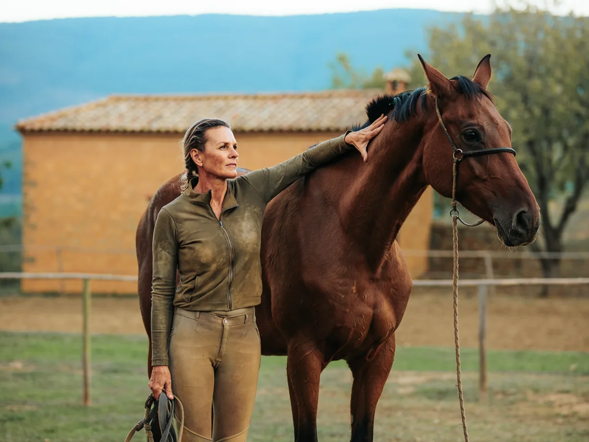 Cours d'équitation à Pouilly-sous-Charlieu, Loire