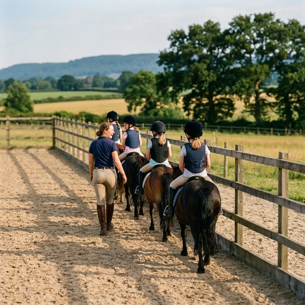 Cours de poney à Pouilly-sous-Charlieu, Loire